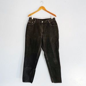 Levi's 550 Black Mom Jeans Y2K Size 16/32"